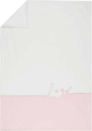 Ellepi Decke Wickeltücher für Kinderzimmer Baumwolle Rosa 55x80cm