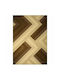 Tzikas Carpets Summer Bedroom Rug Set Wicker Maestro Brown 3 Pieces