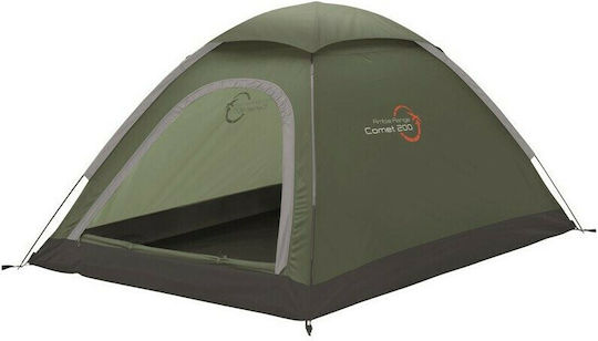 Easy Camp Dome Comet 200 Καλοκαιρινή Σκηνή Camping Igloo Χακί για 2 Άτομα 205x140x100εκ.