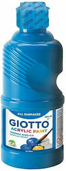 Giotto Acrylic Paint 250ml Cyan