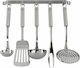 WMF Σετ Kochutensilien mit Ständer 6Stück Silber Profi Plus