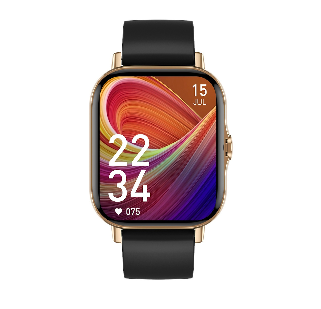 Black and sale rose gold smartwatch