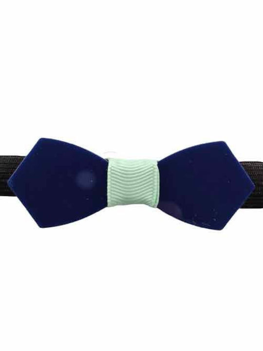 Papion pentru bărbați Plexiglas Bow Tie Plexiglas Blue Bow Veraman Binding Bonjour Bebe "0007"