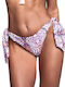 Bikini String με Κορδονάκια Μωβ