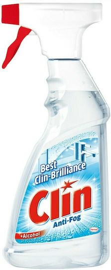 Clin Καθαριστικό Spray Τζαμιών Anti-Fog 500ml