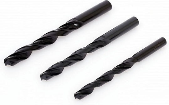 Ptg Set of 10 Drills HSS with Cylindrical Shank for Metal