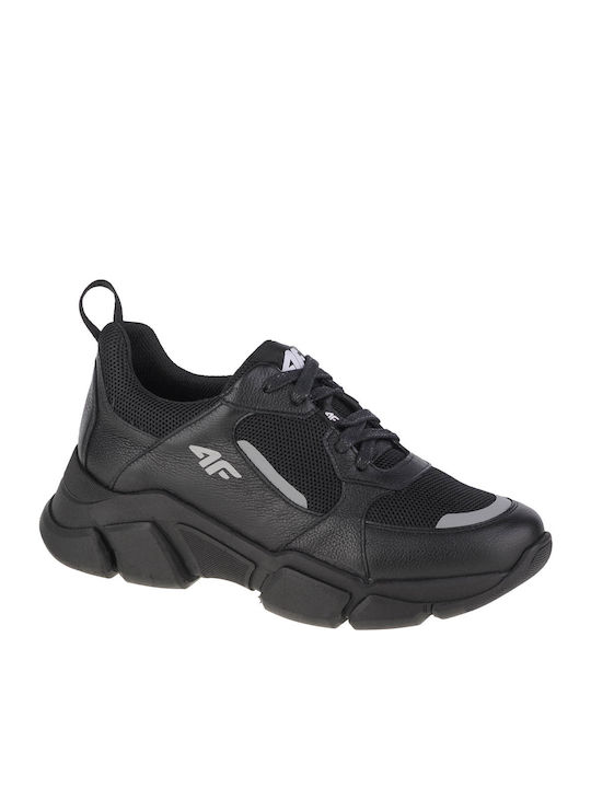 4F Damen Sneakers Schwarz