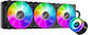 Jonsbo TW2-360 Pro Color Υδρόψυξη AIO CPU με 3 Ανεμιστήρες 120mm και ARGB Φωτισμό
