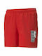 Puma Kids Swimwear Swim Shorts Red