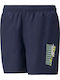 PUMA ESS+ Kids Swimwear Swim Shorts Navy Blue