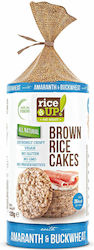RiceUp Tort de orez Brown Rice Cakes cu aromă d...