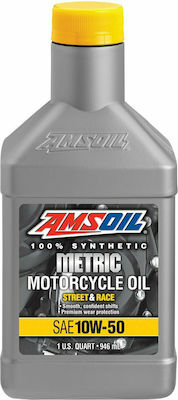 Amsoil Synthetic Metric 10W-50 946ml