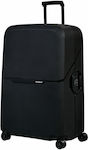 Samsonite Magnum Eco Spinner Large Travel Suitcase Hard Gray with 4 Wheels Height 81cm.