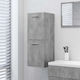 vidaXL Bathroom Cabinet L30xD30xH80cm Gray