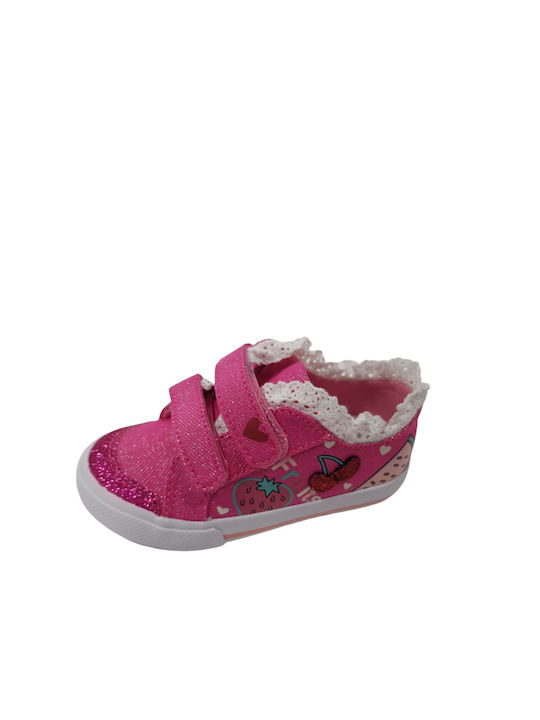 Chicco Kids Sneakers with Straps Fuchsia