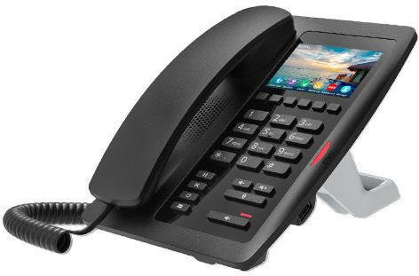 Fanvil H5W Hotel Cu fir Telefon IP 2 linii Negru