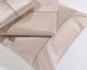 Down Town Home Bettbezug-Set Baumwolle Einzelbett mit Kissenbezug 175x245 S250 11 Poudre