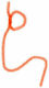 Rohrdrähte 20Stücke in Orange Farbe