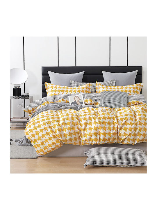 Beauty Home Set Steppdecke Übergröße 230x260cm Bunt 3 Stück