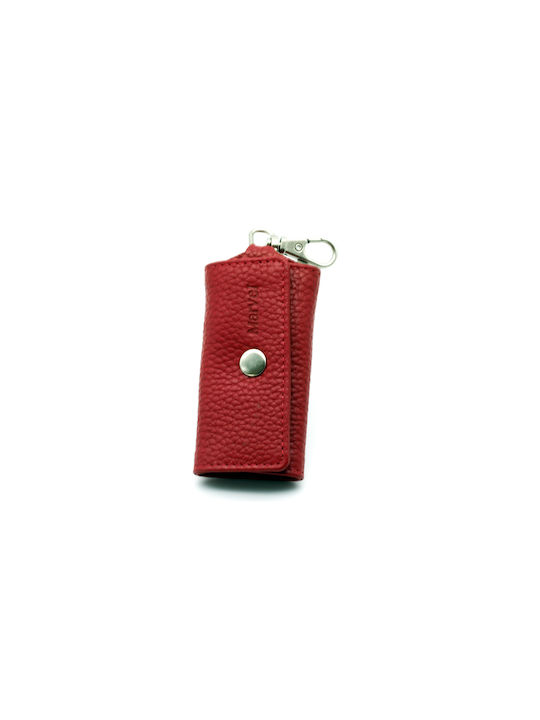 Leather Keychain Marvel - Red