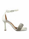 Sandals with Strass White