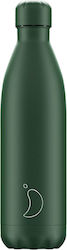 Chilly's Monochrome Flasche Thermosflasche Rostfreier Stahl BPA-frei All Green 750ml 207279