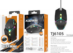 Techancy K33 RGB Gaming Mouse Black