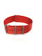 Fabric Strap Nato Red 20mm