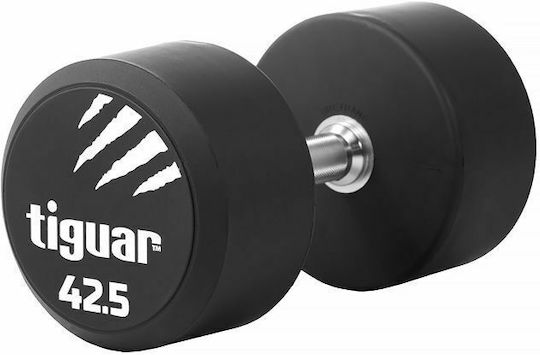 Tiguar PU Hantel Rundes Gummihantel 1 x 42,5kg