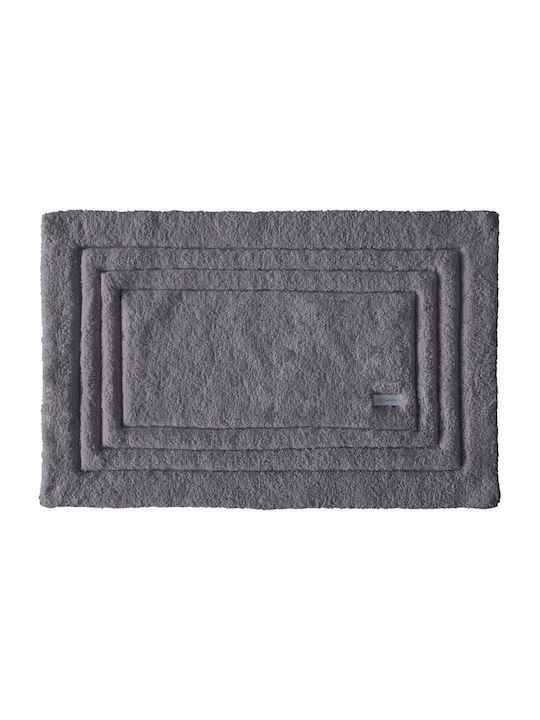 Guy Laroche Bath Mat Cotton Linea 1127091221026 Titanium 70x120cm