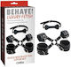 Chisa Novelties Behave! Luxury Fetish Fully Restrain You BDSM Комплект Black