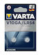 Varta V10GA Αλκαλικές Μπαταρίες Ρολογιών LR54 1.5V 2τμχ