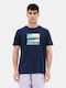 T-shirt Navy Blue Men’s Blouses