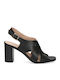 Women's Leather Sandals Anatomic Black