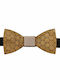 Men's Wooden Bow Tie Grammik Edition Walnut Bow Tie Bonjour Bebe "0009"