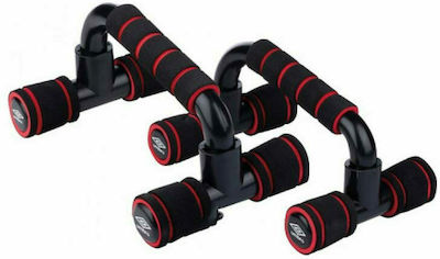 Umbro Push Up Handles Set of 2 Black/Red