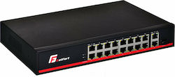 Getfort GF-218G-16P-200 Неуправляем L2 PoE+