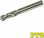 Ptg Bohrer Hartmetall mit Zylindrischem Schaft für Metall 8mm