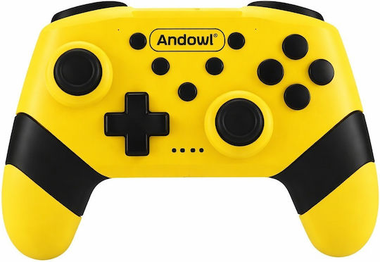 Q-SW03 Ασύρματο Gamepad για Switch Κίτρινο