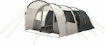 Easy Camp Palmdale 600 Σκηνή Camping Τούνελ Γκρι με Διπλό Πανί 4 Εποχών για 6 Άτομα 490x350x210εκ.