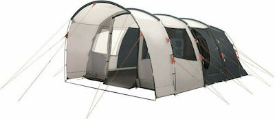 Easy Camp Palmdale 600 Camping Tent Tunnel Gray with Double Cloth 4 Seasons for 6 People 490x350x210cm