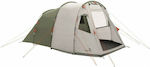 Easy Camp Huntsville 400 Σκηνή Camping Τούνελ Πράσινη με Διπλό Πανί 4 Εποχών για 4 Άτομα 430x260x190εκ.