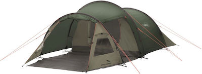 Easy Camp Spirit 300 Σκηνή Camping Τούνελ Χακί με Διπλό Πανί 3 Εποχών για 3 Άτομα 410x200x110εκ.