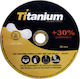 Titanium Schneidscheibe Metall 115mm 100Stück