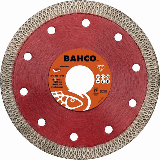 Bahco Δίσκος Κοπής Δομικών Υλικών 115mm