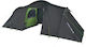 High Peak Como 6.0 Camping Tent Tunnel Black with Double Cloth 4 Seasons for 6 People 540x230x160cm