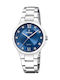 Festina Mademoiselle Womens Watch 34mm Battery With Silver Steel Bracelet