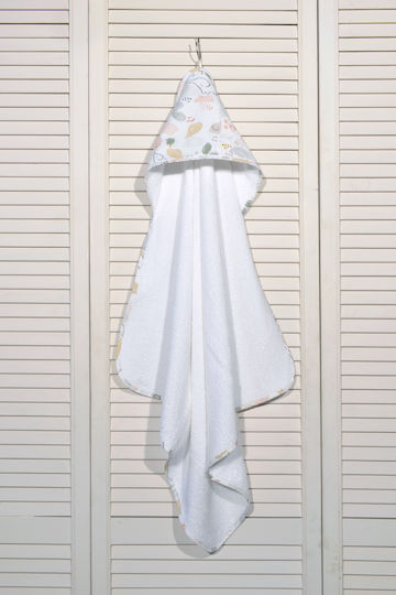 Baby Oliver Hooded Baby Bath Towel Multicolour