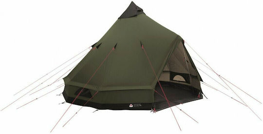 Robens Klondike PRS Winter Camping Tent Teepee Green for 6 People 390x370x270cm