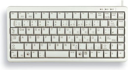 Cherry G84-4100 Nur Tastatur Englisch US Weiß